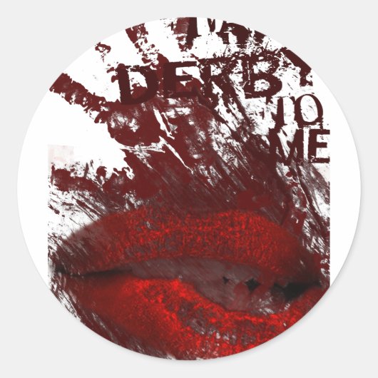 spraakderbytome ronde sticker (Voorkant)