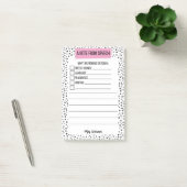 Spraaknotitie voor thuis- PERSONALISEREN Post-it® Notes (Kantoor)