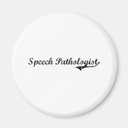Spraakpatholoog Professionele baan Magneet (Voorkant)