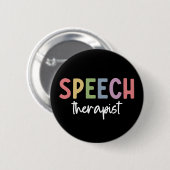 Spraakpatholoog Spraaktherapie Ronde Button 5,7 Cm (Voorkant /achterkant)