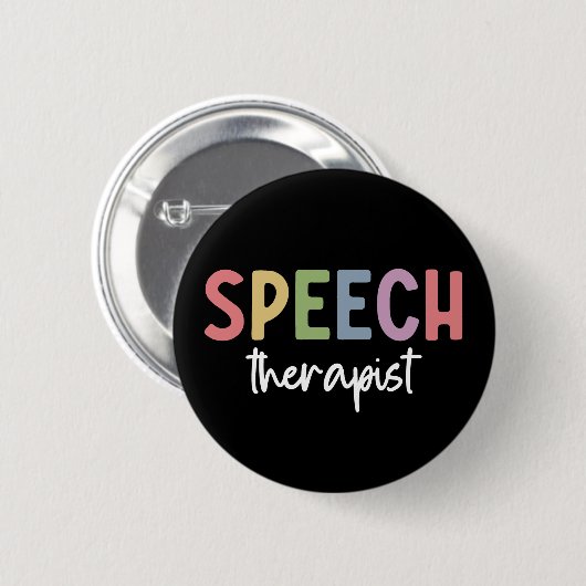 Spraakpatholoog Spraaktherapie Ronde Button 5,7 Cm (Voorkant /achterkant)
