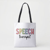 Spraakpatholoog Spraaktherapie Tote Bag (Voorkant)