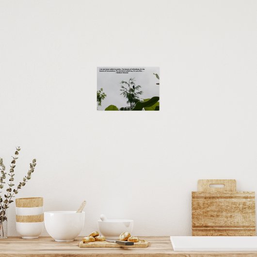 Spraakschildering Poster (Keuken)