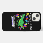 Spraaktaal Patholoog Dinosaurus TRex Roar II iPhone Hoesje (Achterkant horizontaal)