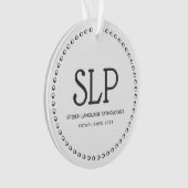 Spraaktaal patholoog Ornament (voorkant)