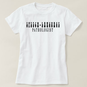 Spraaktaal Patholoog Shirt, logopedist T-shirt