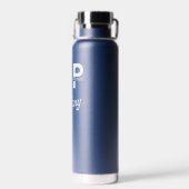 Spraaktaal Patholoog SLP Custom Waterfles (Achterkant)