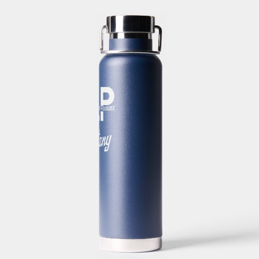 Spraaktaal Patholoog SLP Custom Waterfles (Achterkant)