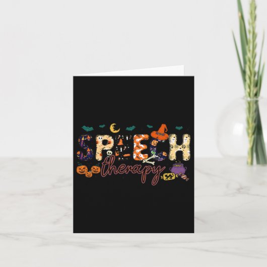 Spraaktaal Patholoog Spraaktherapeut Hallo Kaart (Voorkant)