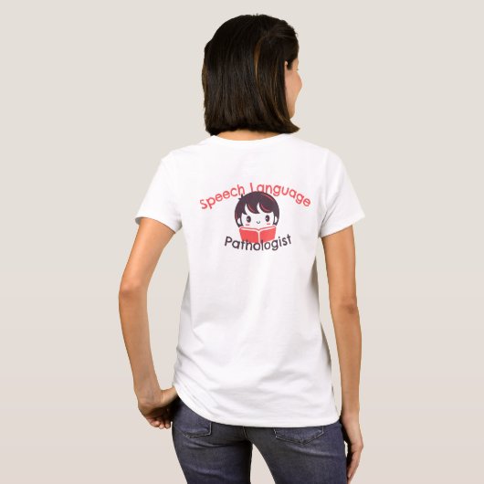 Spraaktaal Patholoog Vrouwen T-shirt (Achterkant volledig)