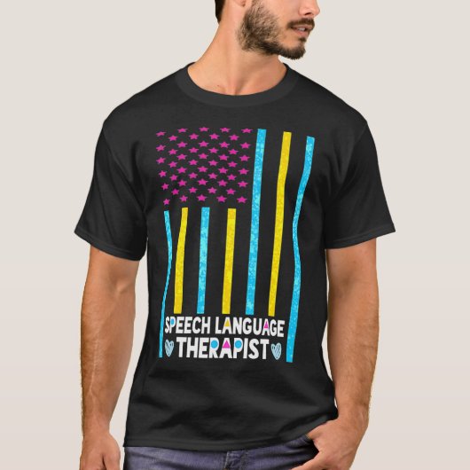 Spraaktaal Spraaktaal Therapistische geschenken Sp T-shirt (Voorkant)
