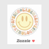 Spraaktaalpatholoog SLP-cadeaus Sticker (Vel)