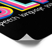 Spraaktaaltherapeut Patholoog Th Poster (Hoek)