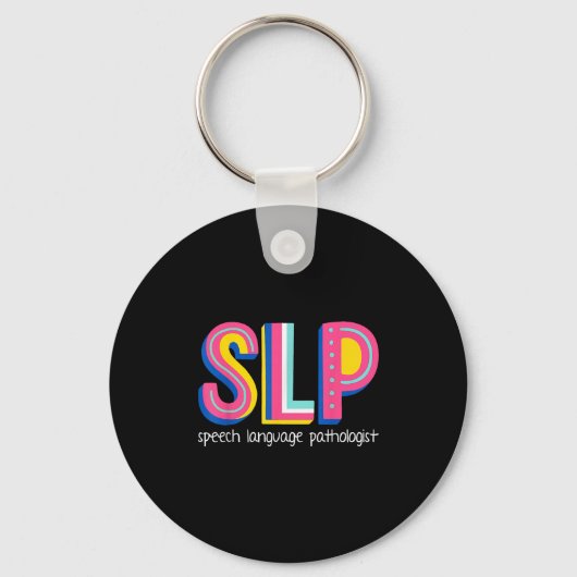 Spraaktaaltherapeut Patholoog Th Sleutelhanger (Voorkant)