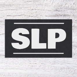 Spraaktherapeut Premium Visitekaartje