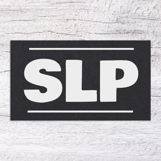 Spraaktherapeut Premium Visitekaartje