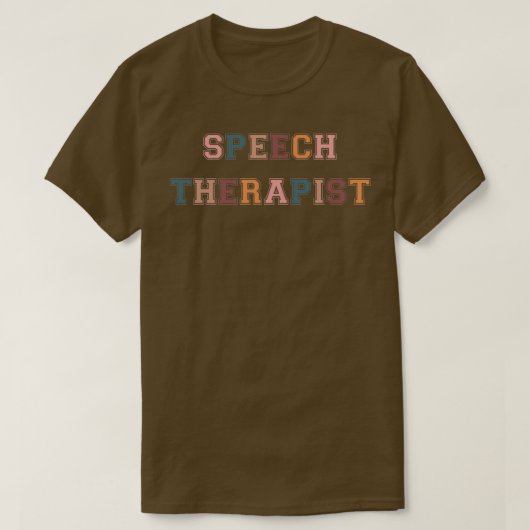 Spraaktherapie 2 SLP T-shirt (Design voorkant)