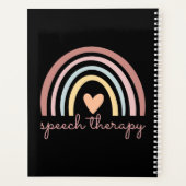 Spraaktherapie I - Boho Regenboog Planner (Achterkant)