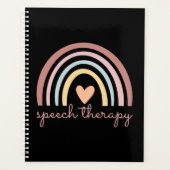 Spraaktherapie I - Boho Regenboog Planner (Voorkant)