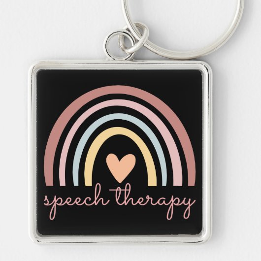 Spraaktherapie I Sleutelhanger (Voorkant)