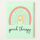 Spraaktherapie II - Elk woord telt Planner (Achterkant)