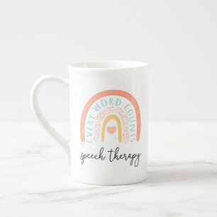 Spraaktherapie II - Elk woord telt Porselein Kop