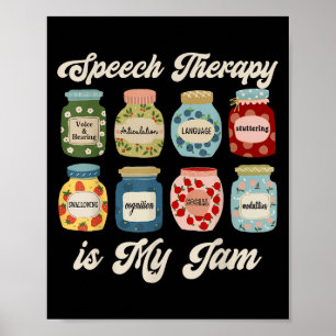 Spraaktherapie is mijn jamslop-spraaktaal Patho Poster