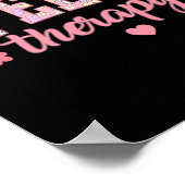 Spraaktherapie Pasen Communicatie Therapeut SLP Poster (Hoek)