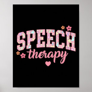 Spraaktherapie Pasen Communicatie Therapeut SLP Poster