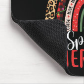 Spraaktherapie Regenboog Kerstmis Spraaktaal P Muismat (Hoek)