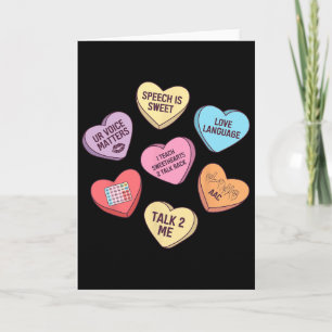 Spraaktherapie Slp Gelukkige Valentijnsdag Convers Kaart