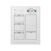 Spraaktherapie SLP SOAP Scheurblok Notitieblok (Linkerzijde)