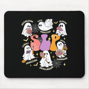 Spraaktherapie Spooky SLP Halloween Schattigee gee Muismat