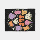 Spraaktherapie Spraaktaalpatholoog Hallowe Fleece Deken (Voorkant (Horizontaal))
