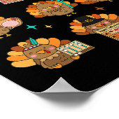 Spraaktherapie Turkije SLP logopedist Herfst Th Poster (Hoek)