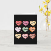 Spraaktherapie Valentijn Slp Slpa Candy Heart Conv Kaart (Gele Bloem)