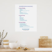 Spraakvragen Poster 24x30 (Keuken)