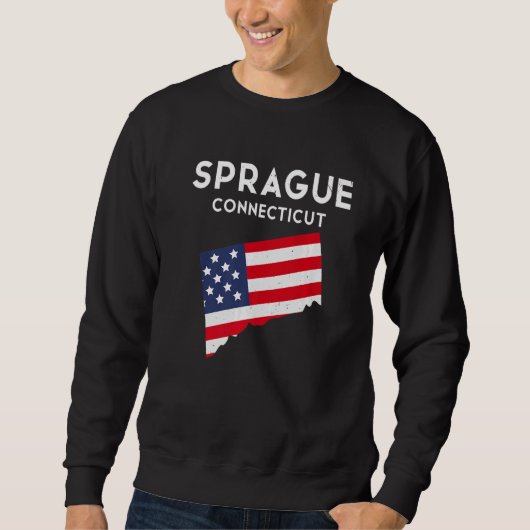 Sprague Connecticut USA State America Travel Conne Trui (Voorkant)