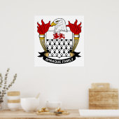 Sprague Family Crest Poster (Keuken)