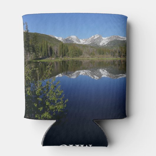 Sprague Lake I in Rocky Mountain National Park Blikjeskoeler (Achterkant)