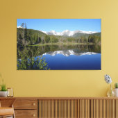 Sprague Lake I in Rocky Mountain National Park Canvas Afdruk (Insitu (Woonkamer))