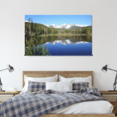 Sprague Lake I in Rocky Mountain National Park Canvas Afdruk (Insitu (Slaapkamer))