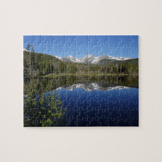 Sprague Lake I in Rocky Mountain National Park Legpuzzel (Horizontaal)