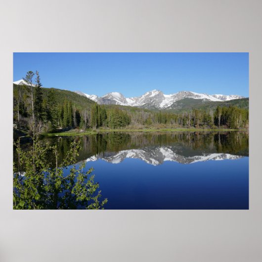 Sprague Lake I in Rocky Mountain National Park Poster (Voorkant)