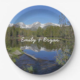 Sprague Lake II in Rocky Mountain National Park Papieren Bordje