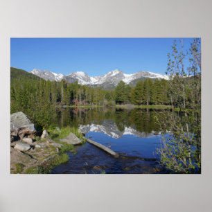 Sprague Lake II in Rocky Mountain National Park Poster