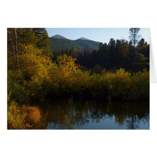 Sprague Lake in de herfst (Voorkant Horizontaal)