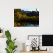 Sprague Lake in de herfst Poster (Thuiskantoor)