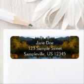 Sprague Lake in Herfst Etiket (Insitu)