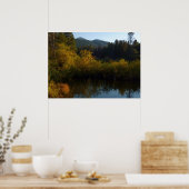 Sprague Lake in Herfst Poster (Keuken)